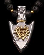 Pierre de lave - Noorse ketting - Vikingpijl - Odins