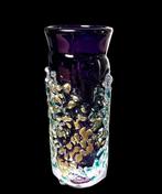 Maxence Parot - Vaas - Unieke vaasreliëfkleuren en goud -, Antiek en Kunst