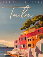 Monsieur Z - Affiche de Tourisme Toulon - Anse Méjean