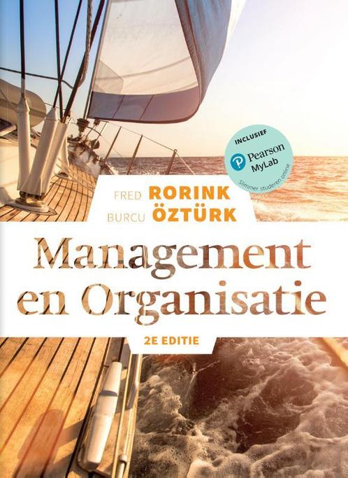 Management en organisatie 9789043036436 Rorink, Boeken, Schoolboeken, Zo goed als nieuw, Verzenden