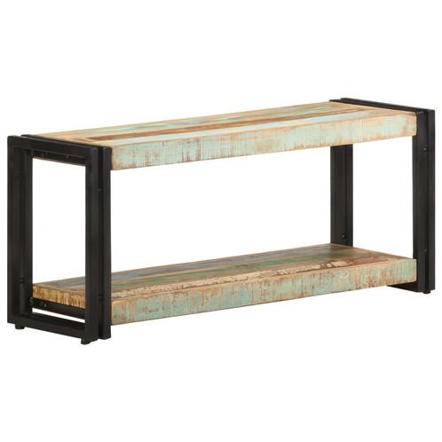 vidaXL Tv-meubel 90x30x40 cm massief gerecycled hout, Huis en Inrichting, Kasten |Televisiemeubels, Nieuw, Verzenden