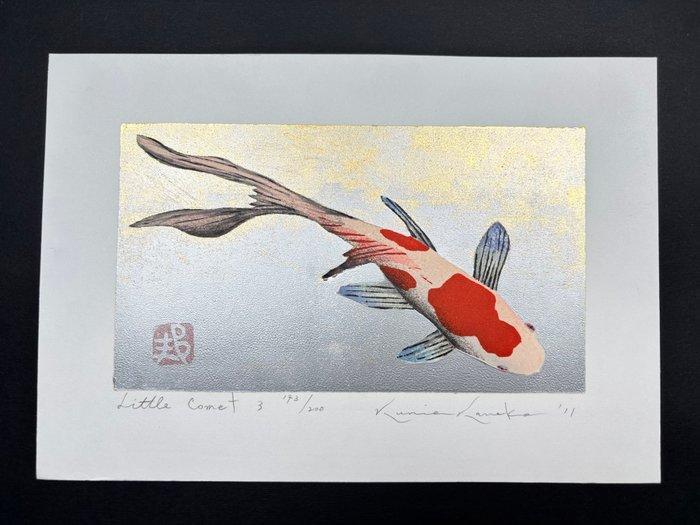 Little Comet 3 Fortune Carp Koi fish - Limited 173/200 -, Antiquités & Art, Antiquités | Autres Antiquités