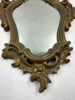 Miroir mercure bois doré - Spiegel - Hout - Gouden houten