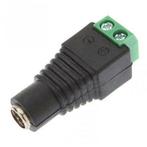LED DC 5,5mm 2,1mm laagspanningsconnector type vrouwtje, Ophalen of Verzenden, Nieuw