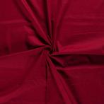 Canvas stof bordeaux rood - Katoenen stof 15m op rol