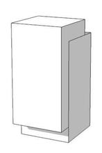 *TIP*  Super high glossy toonbank wit met lades 50 cm, Ophalen of Verzenden