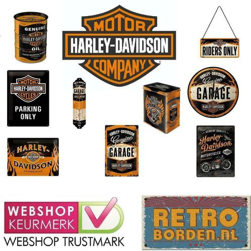 Cafe Pub Bord / Wandbord - HARLEY DAVIDSON - exclusieve kado, Maison & Meubles, Accessoires pour la Maison | Décorations murale