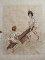 Léo Fontan (1884-1965) - Au Revoir la Balançoire