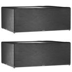 vidaXL Tuinmeubelhoezen 2 st 16 oogjes rechthoekig, Tuin en Terras, Verzenden, Nieuw