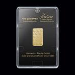 10 gram - Goud .999 - Heimerle + Meule - Verzegeld