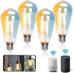 E27 LED lamp - Dimbaar - Filament lamp - 6W - 4 stuks - Aigo, Huis en Inrichting, Verzenden, Nieuw