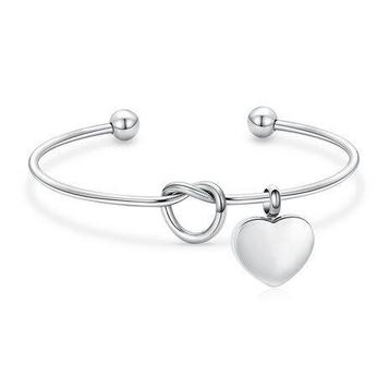 Uw dierbare overleden? As armband knoop en hartje zilver beschikbaar voor biedingen