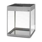 Osaka Glossy ST Grey 50cm Cube inclusief Day en Night LED ve, Dieren en Toebehoren, Ophalen of Verzenden, Nieuw, Leeg aquarium