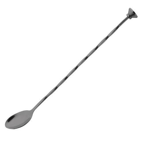 Cocktaillepel RVS zwart |  3,4(b) x 29(l)cm Olympia, Zakelijke goederen, Horeca | Keukenapparatuur, Nieuw in verpakking, Verzenden
