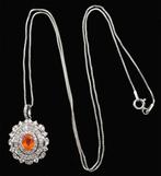 Vuuropaal - Zilver, Halsketting van het Koninklijke Zon en, Antiek en Kunst