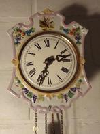 Zwarte Woud wandklok - Hout, Porselein, Emaille, Messing -