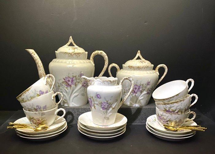 Limoges - Service à thé - Porcelaine, Antiek en Kunst, Antiek | Meubels | Tafels