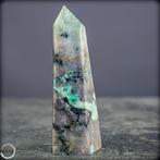 Natuurlijk smaragd obelisk topkwaliteit- 284.49 g, Antiek en Kunst