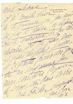 Valtesse de la Bigne [demi-mondaine] - Lettre autographe