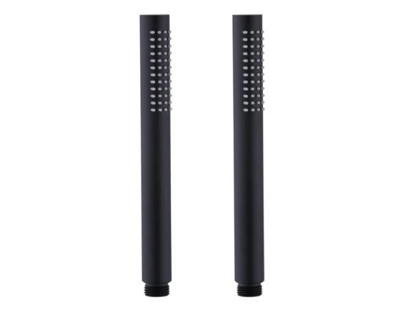 Veiling - 2x Beaux staafhanddouche 1 straalsoort Port mat zw, Doe-het-zelf en Bouw, Sanitair
