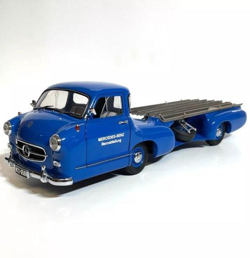 CMC 1:18 - Modelauto - Mercedes-Benz Racing Car Transporter, Hobby & Loisirs créatifs, Voitures miniatures | 1:5 à 1:12