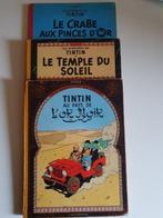 Tintin - Le crabe aux pinces dor + Le temple du soleil +, Livres