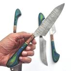 Keukenmes - Kitchen knife set - Exotisch houten handvat en