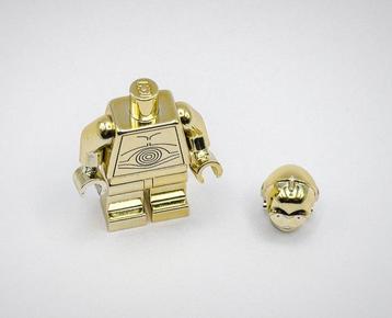 Lego Minifigurine - Star Wars - Chrome Gold C-3PO Droid