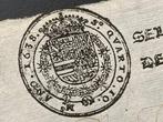 Manuscrito - Año 1638. Sello cuarto. Felipe IV. Documento