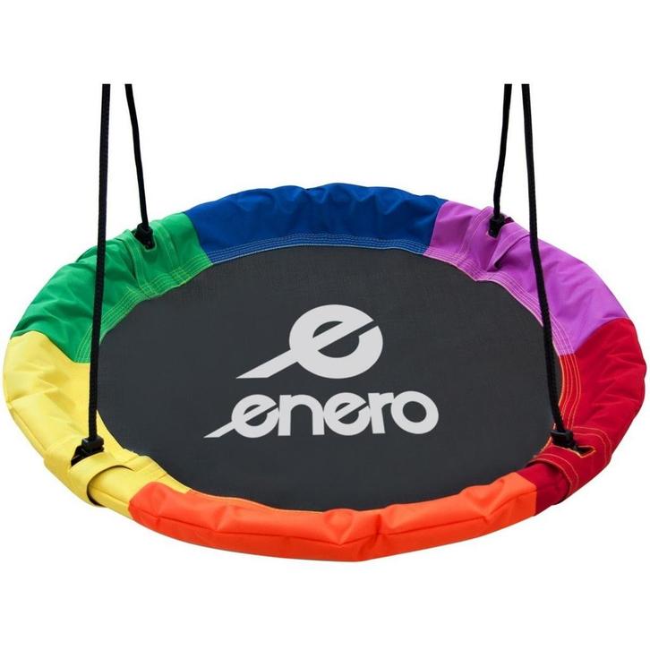 Nestschommel 110 cm - regenboog - tot 150 kg, Kinderen en Baby's, Speelgoed | Buiten | Speeltoestellen, Nieuw, Ophalen of Verzenden