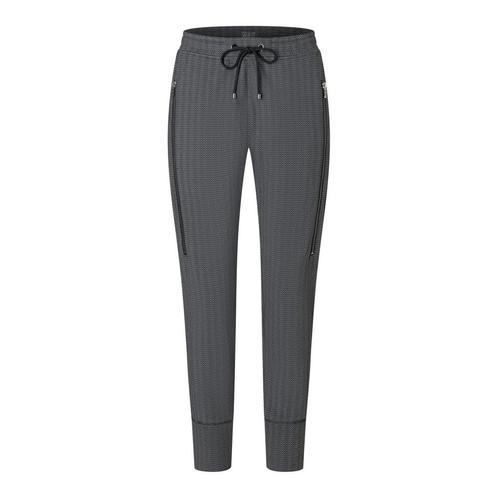 MAC • grijze Future 2.0 zigzag broek • 36, Kleding | Dames, Broeken en Pantalons, Verzenden