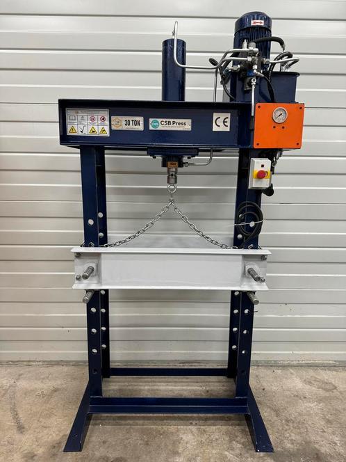 CSB werkplaatspers garagepers hydraulische pers 30 Ton, Doe-het-zelf en Bouw, Gereedschap | Overige machines, Nieuw