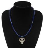 Lapis lazuli - Collier du Sceau Pharaonique : Bescherming,, Antiek en Kunst
