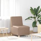 vidaXL Sofa Stoel Cappuccino 55 x 74 x 82 cm Kunstleer, Huis en Inrichting, Verzenden, Nieuw