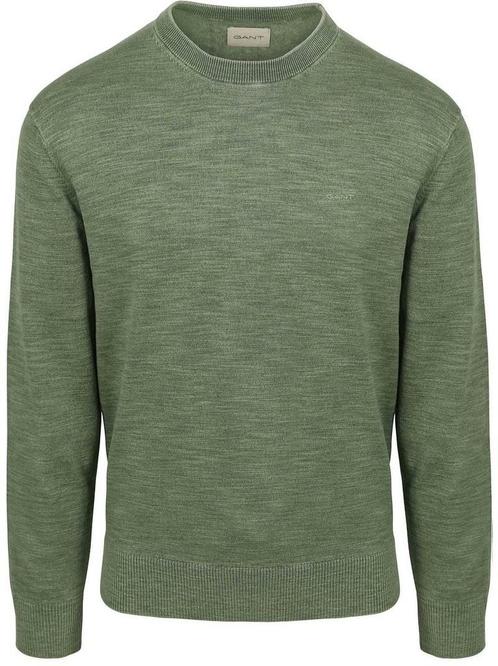 Gant Sunfaded Trui Groen maat Maat 48/50 (M) Heren, Kleding | Heren, Truien en Vesten, Groen, Nieuw, Maat 48/50 (M), Verzenden