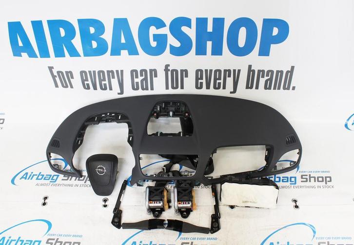 AIRBAG KIT TABLEAU DE BORD NOIR OPEL MOKKA (2012-…), Auto-onderdelen, Dashboard en Schakelaars