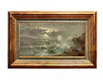 Giacinto Bo (1832-1912) - Mare inquieto - NO RESERVE