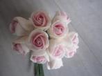 Mini Foam Roos Cremerose 2 cm Doos 144 stuks