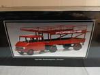 Schuco 1:18 - Camion miniature - Opel Blitz Renntransporter