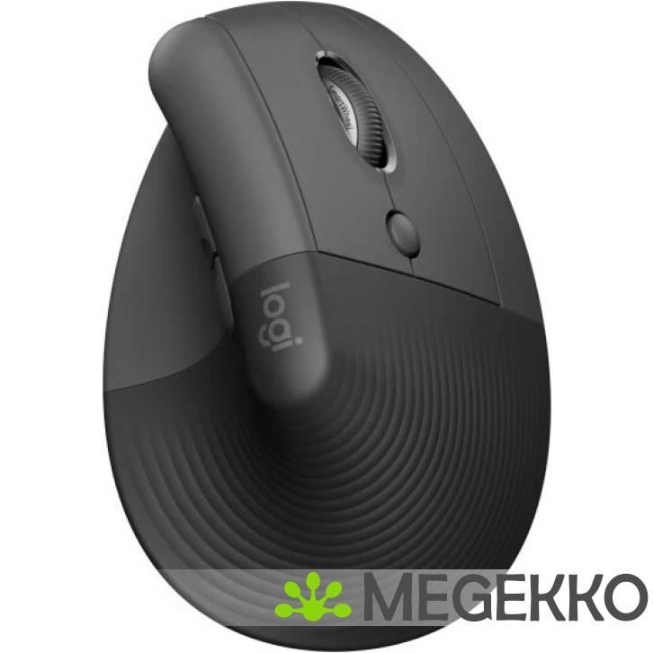 Logitech Lift for Business Zwart Ergonomische Draadloze Muis, Computers en Software, Overige Computers en Software, Nieuw, Verzenden