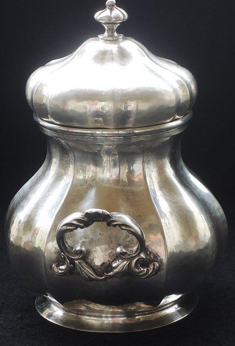 Suikerkom - .800 zilver - martelé a la main, Antiek en Kunst, Antiek | Zilver en Goud