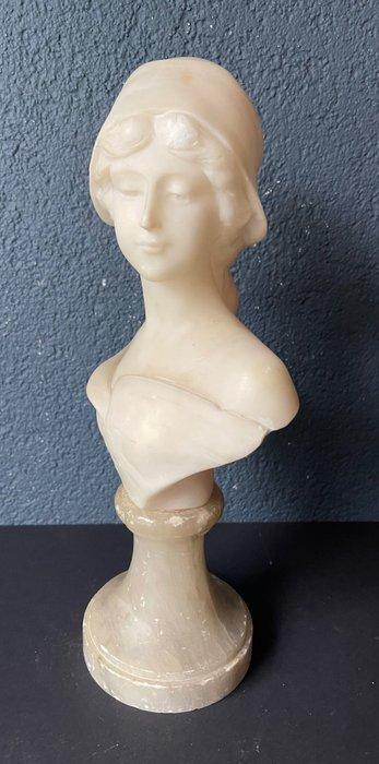 Adolpho Cipriani (1857 - 1941) - Buste, Jonge vrouw - 31, Antiek en Kunst, Antiek | Keramiek en Aardewerk