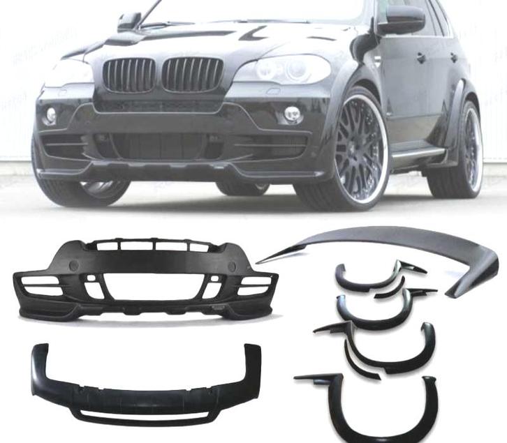 KIT CARROSSERIE POUR BMW X5 E70 06-10 LOOK HAMMANN, Auto-onderdelen, Carrosserie, Verzenden
