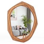 2dekans | Coast Decoratieve Spiegel - Hout - 6kg - 89,5x66cm, Huis en Inrichting, Woonaccessoires | Spiegels, Ophalen of Verzenden