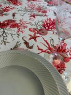 Venetiaans San Leucio marine tafelkleed. - Tafelkleed - 2.94, Antiek en Kunst