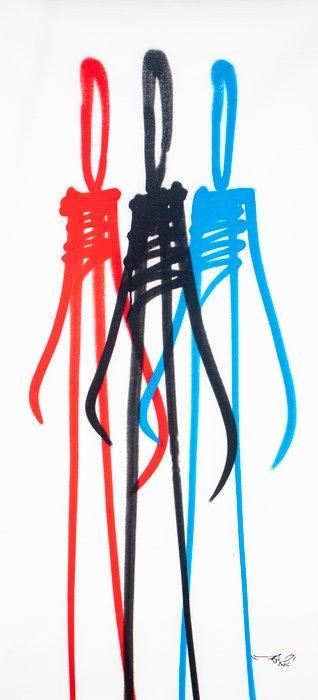 RAM - LMS - Time . SwitchTrip, Antiquités & Art, Art | Peinture | Moderne