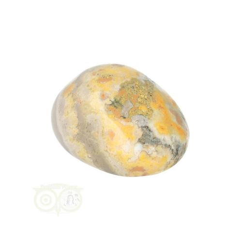 Bumble Bee Jaspis trommelsteen Nr 11 - 20 gram, Handtassen en Accessoires, Edelstenen, Nieuw, Verzenden
