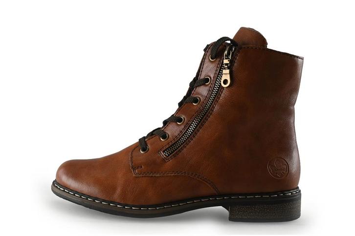 Rieker Veterboots in maat 40 Bruin, Kleding | Heren, Schoenen, Bruin, Zo goed als nieuw, Boots, Verzenden