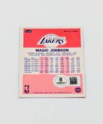 1986 Fleer NBA Magic Johnson, Signed Sticker On 1986 Fleer