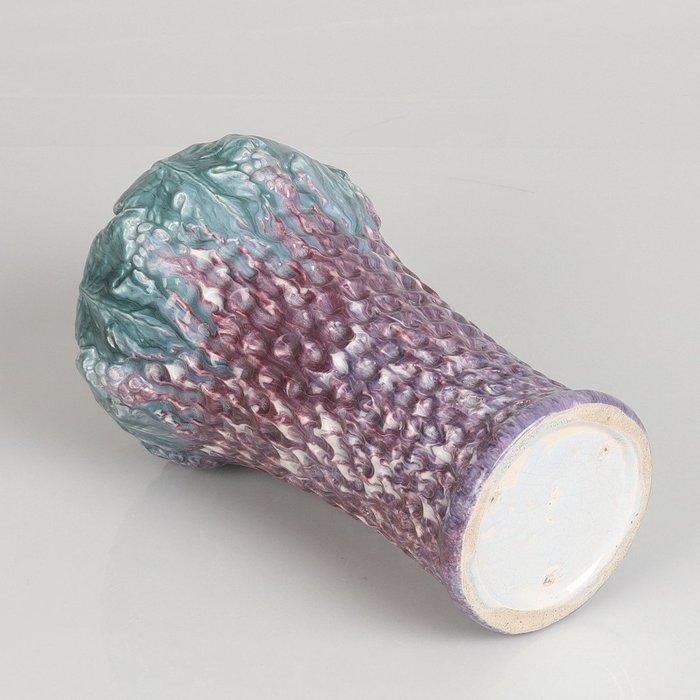 Höganäs Keramik - Vaas - Aardewerk - Wijn en Druiven, Antiquités & Art, Antiquités | Verre & Cristal